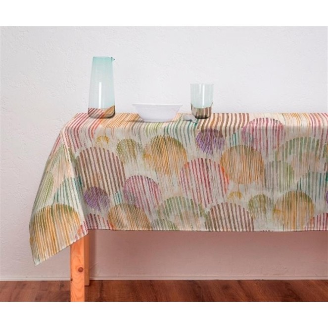 Mantel  resinado vesta  8053  de 150x 300 de Atenas