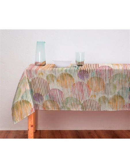 Mantel  resinado vesta  8053  de 150x 300 de Atenas