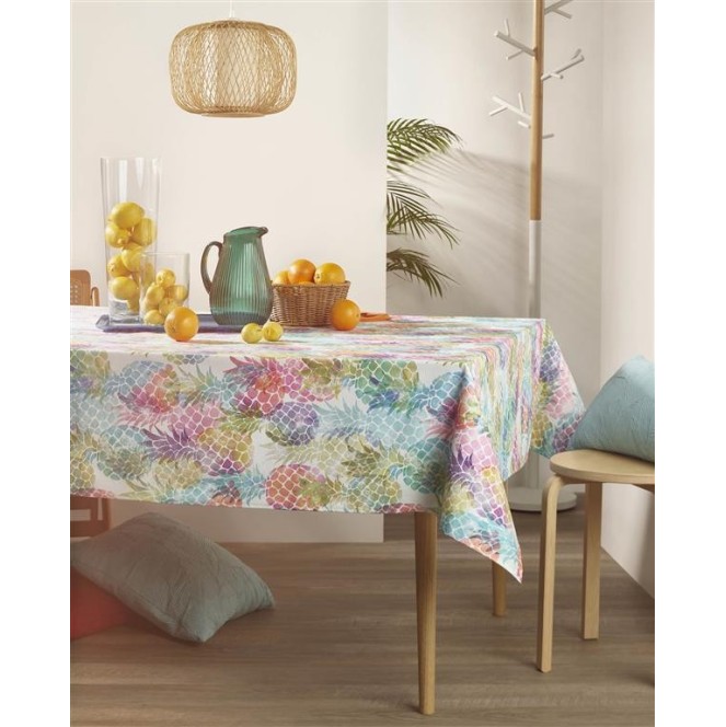 Mantel antimanchas pineapple de 150 x 200 de atenas