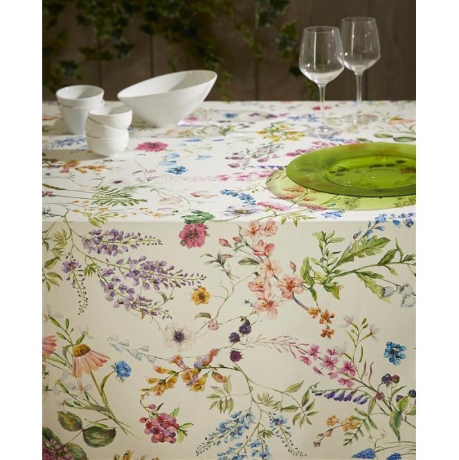 mantel antimanchas fortuna 8035 de 150 x 150 de atenas