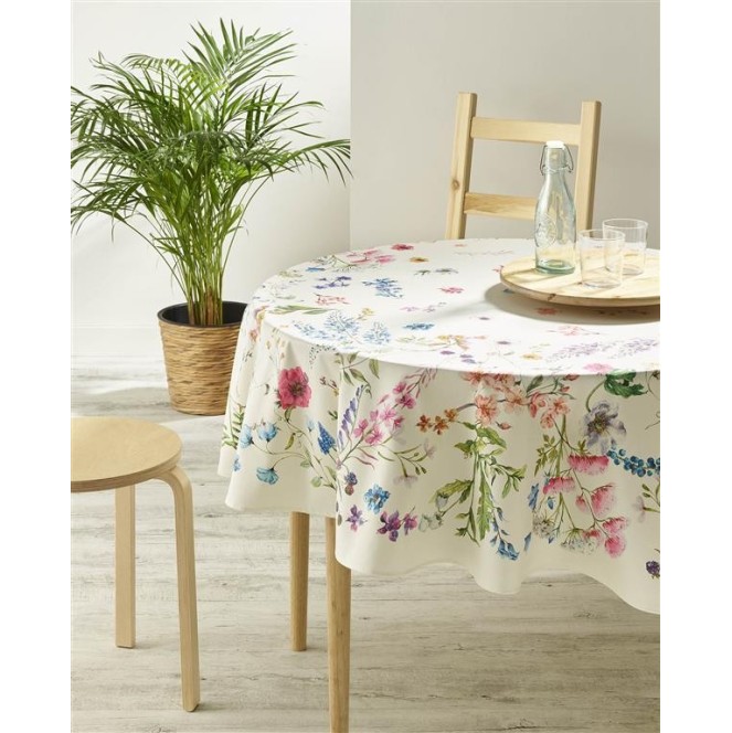 mantel antimanchas fortuna 8035 de 150 x 150 de atenas