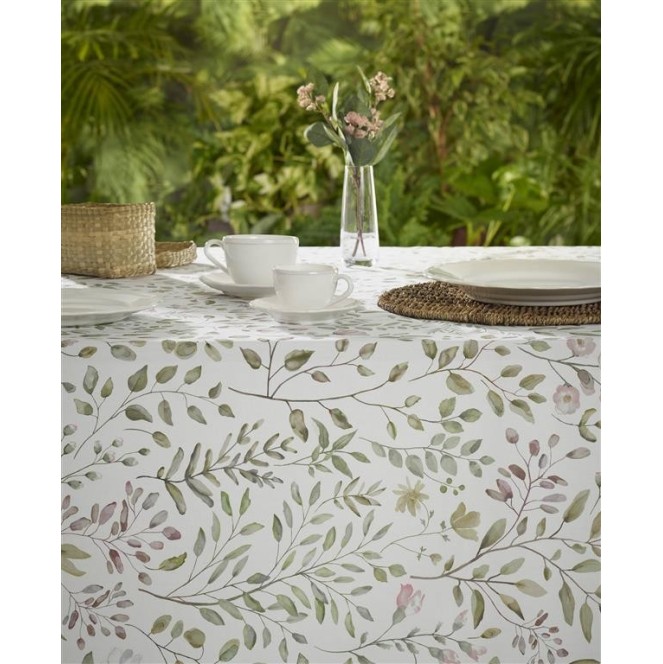 mantel antimanchas Jazmin 8063 de 150 x 200 de atenas