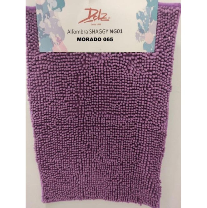 alfombra baño shaggy de dolz