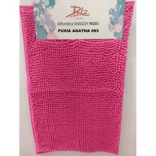 ALF. BAÑO SHAGGY - FUCSIA