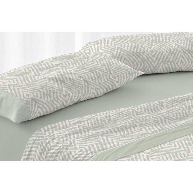 juego de sábanas  1528 para cama de 135 de burrito blanco