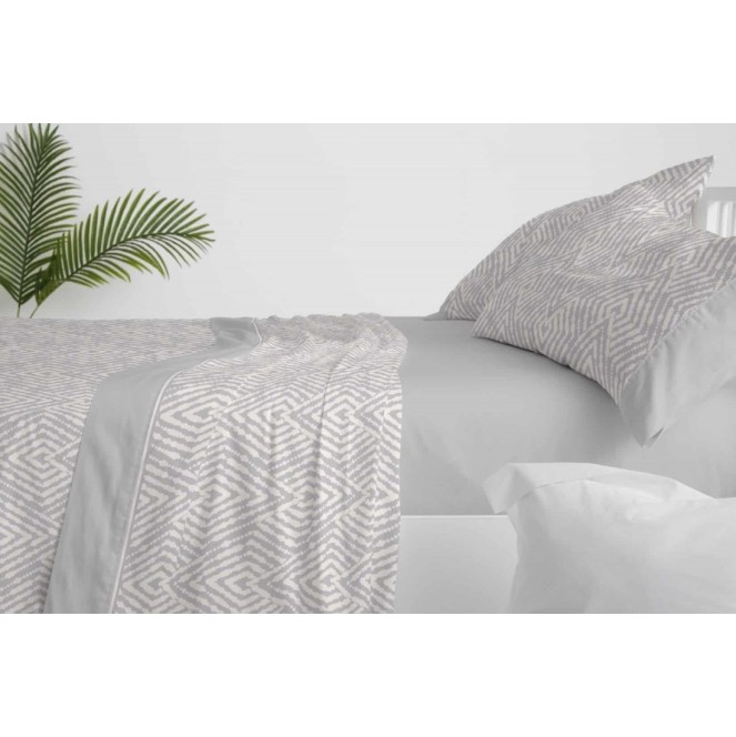 juego de sábanas  1528 para cama de 135 de burrito blanco
