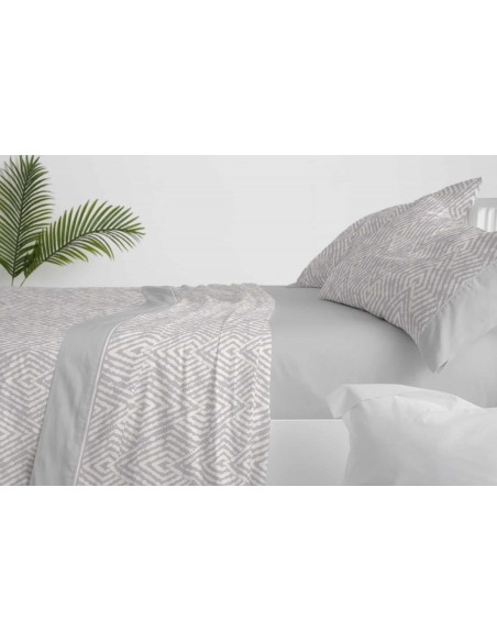 juego de sábanas  1528 para cama de 135 de burrito blanco