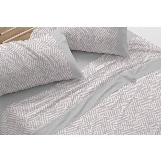 juego de sábanas  1528 para cama de 135 de burrito blanco