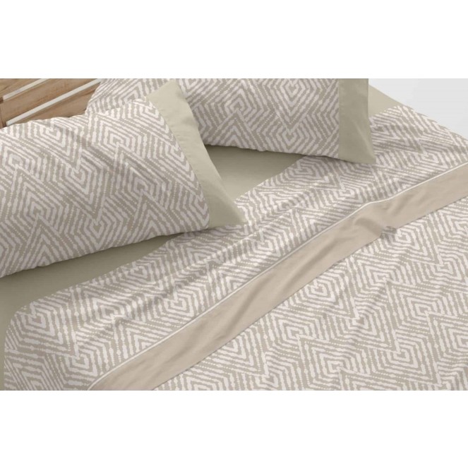 juego de sábanas  1528 para cama de 135 de burrito blanco