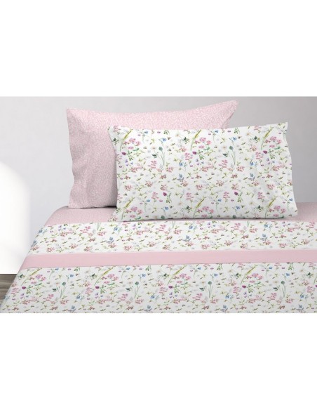 juego de sábanas bee happy 225 para cama de 180 de manterol