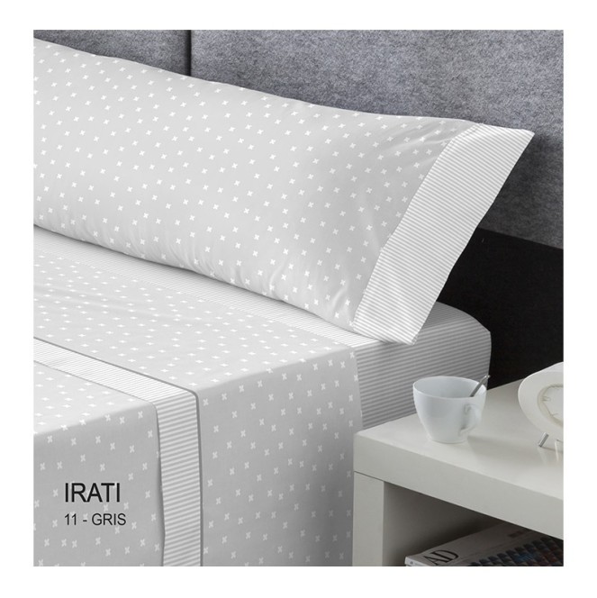 Juego de cama de franela IRATI para cama de 180 de Catotex