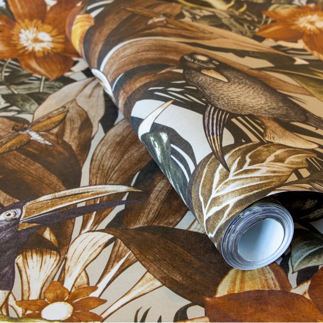 PAPEL PINTADO CACAHUETE PALAU 26748 HOHENBERGER