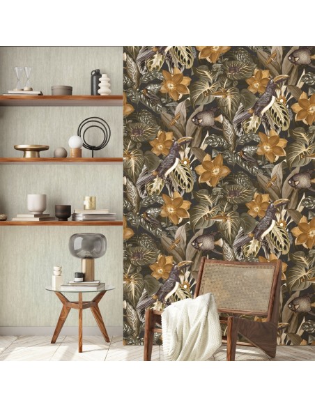 PAPEL PINTADO NOGAL PALAU 26746 HOHENBERGER