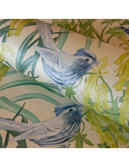 PAPEL PINTADO PIÑA MOOREA 26727 HOHENBERGER