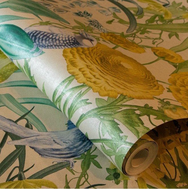 PAPEL PINTADO PIÑA MOOREA 26727 HOHENBERGER