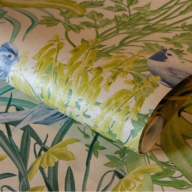 PAPEL PINTADO PIÑA MOOREA 26727 HOHENBERGER