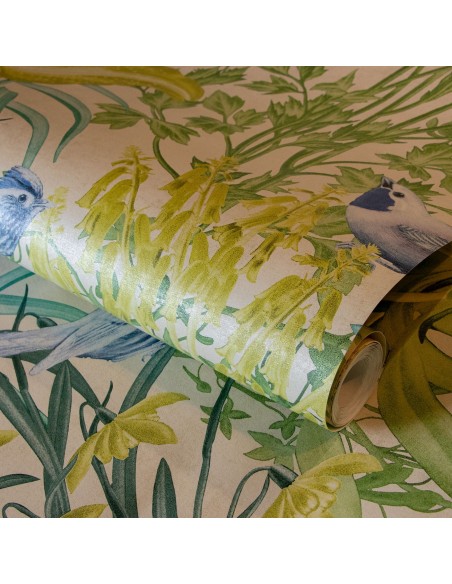 PAPEL PINTADO PIÑA MOOREA 26727 HOHENBERGER