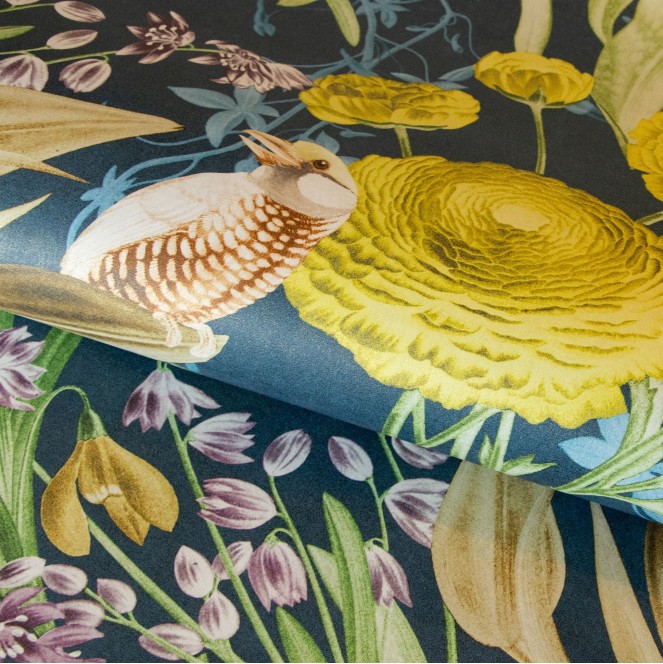 PAPEL PINTADO ARÁNDANO MOOREA 26730 HOHENBERGER