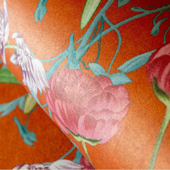 PAPEL PINTADO MANZANA ROJA MOOREA 26732 HOHENBERGER