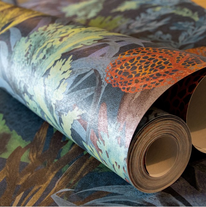 PAPEL PINTADO ARÁNDANO BORA BORA 26733 HOHENBERGER