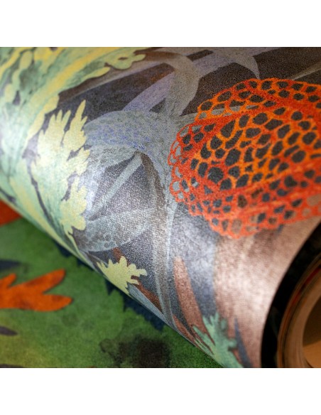 PAPEL PINTADO ARÁNDANO BORA BORA 26733 HOHENBERGER