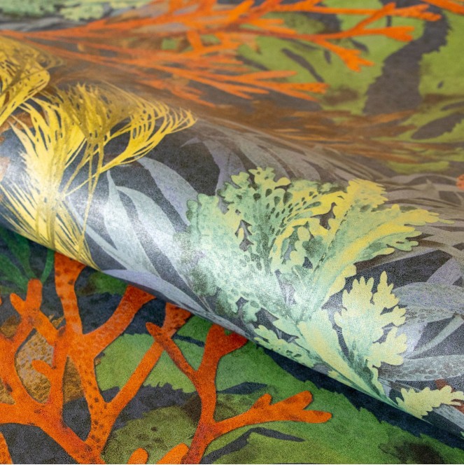 PAPEL PINTADO ARÁNDANO BORA BORA 26733 HOHENBERGER