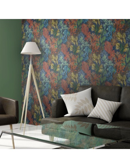 PAPEL PINTADO ARÁNDANO BORA BORA 26733 HOHENBERGER
