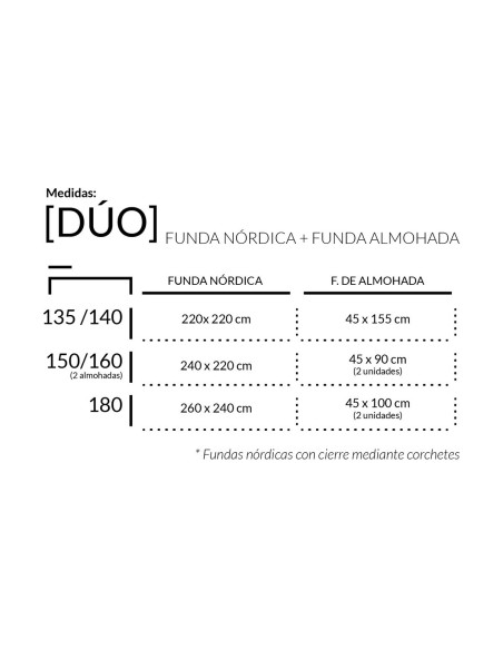 funda nórdica BANUS para cama de  180 de Estelia