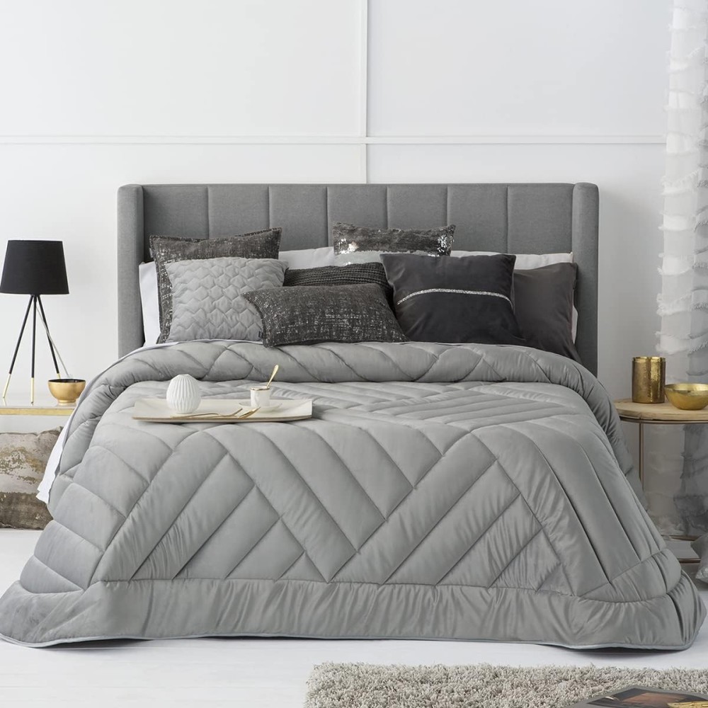 edredon dual para cama de 150 de antilo TAMAÑO 150 COLOR GRIS