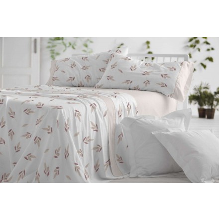Juego de sábanas 1532 para cama de 105 de Burrito Blanco.