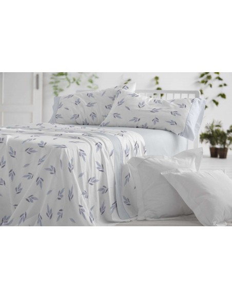 Juego de sábanas 1532 para cama de 105 de Burrito Blanco.