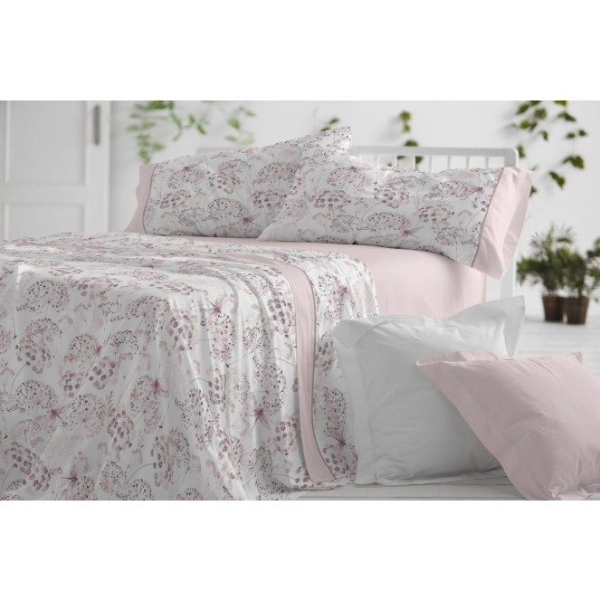 juego de sábanas S037 para cama  de 90 de Burrito Blanco
