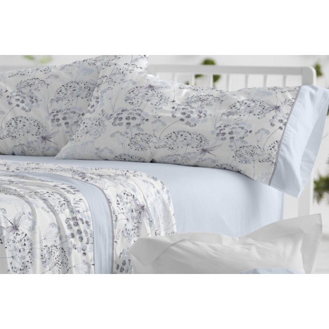 juego de sábanas S037 para cama  de 90 de Burrito Blanco