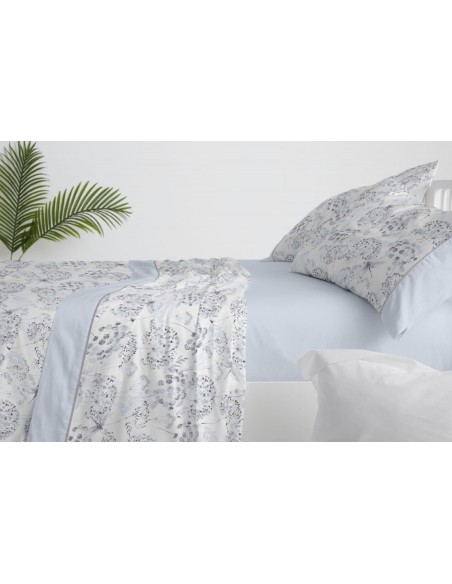 juego de sábanas S037 para cama  de 90 de Burrito Blanco