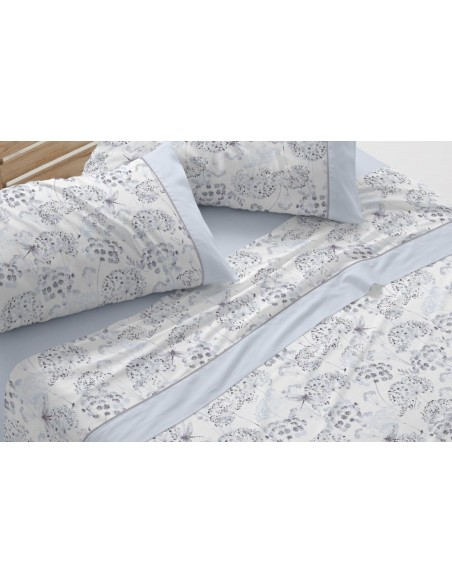 juego de sábanas S037 para cama  de 90 de Burrito Blanco