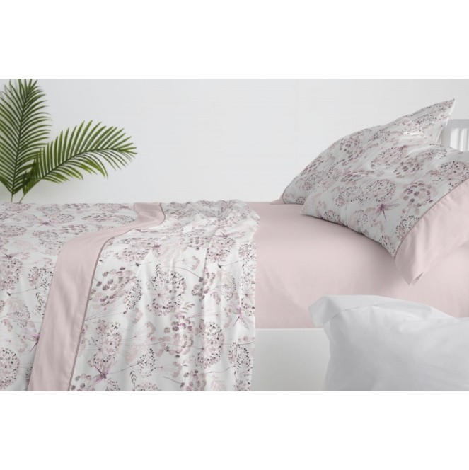juego de sábanas S037 para cama  de 90 de Burrito Blanco