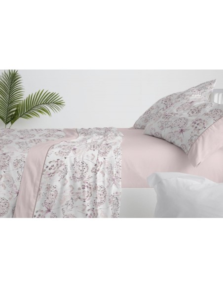juego de sábanas S037 para cama  de 90 de Burrito Blanco