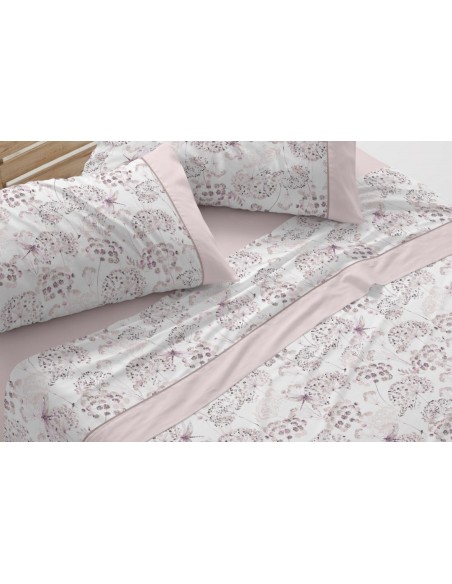 juego de sábanas S037 para cama  de 90 de Burrito Blanco