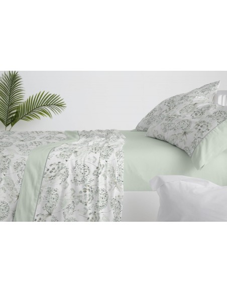 juego de sábanas S037 para cama  de 90 de Burrito Blanco