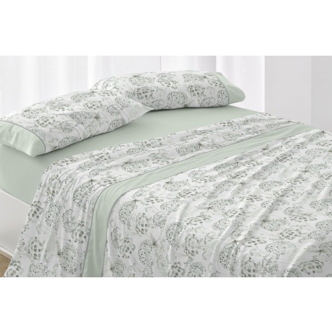 juego de sábanas S037 para cama  de 90 de Burrito Blanco