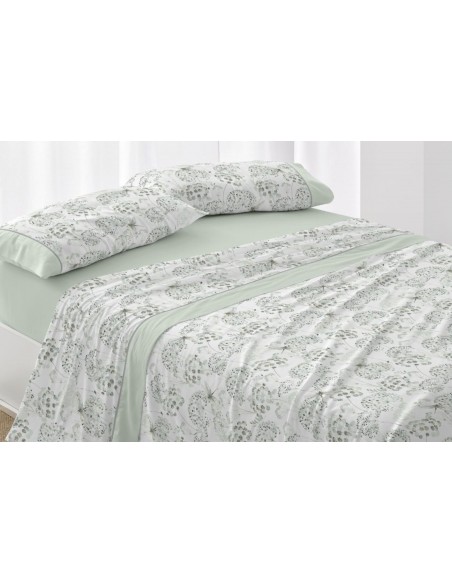 juego de sábanas S037 para cama  de 90 de Burrito Blanco