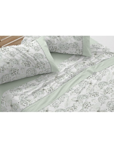 juego de sábanas S037 para cama  de 90 de Burrito Blanco