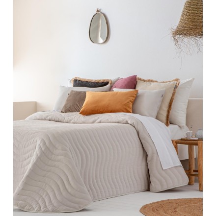 COLCHA JACQUARD TINEO PARA CAMA  DE 150 DE SANDECO