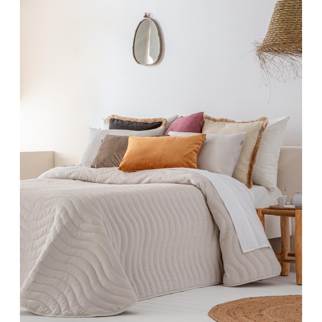 COLCHA JACQUARD TINEO PARA CAMA  DE 150 DE SANDECO