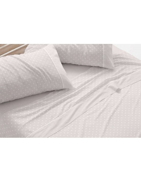 juego de sábanas 4626 para cama de 150 de burrito blanco