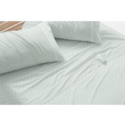 juego de sábanas 4626 para cama de 150 de burrito blanco