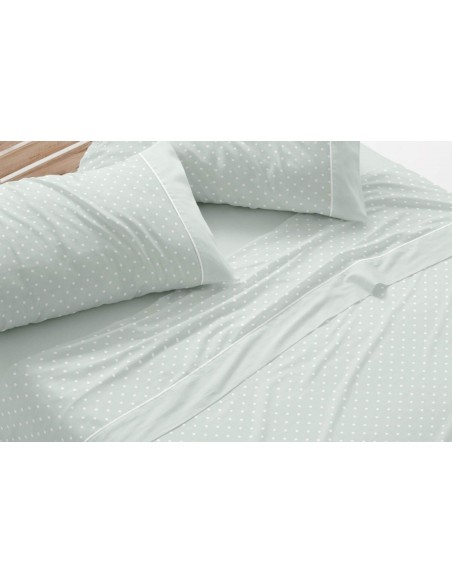 juego de sábanas 4626 para cama de 150 de burrito blanco
