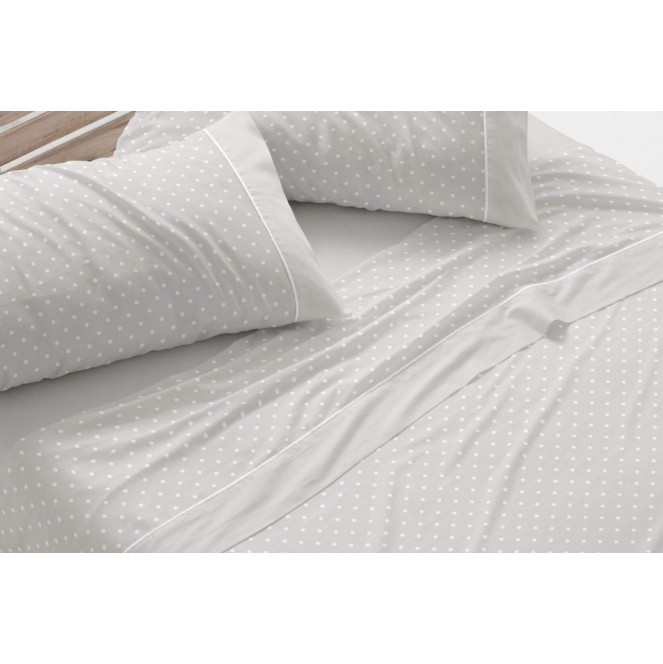 juego de sábanas 4626 para cama de 180 de burrito blanco