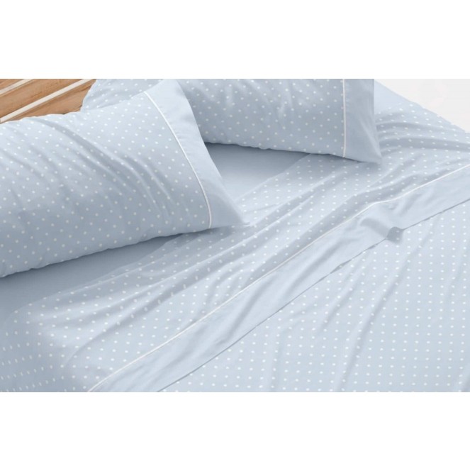 juego de sábanas 4626 para cama de 180 de burrito blanco
