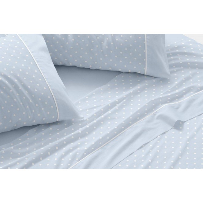 juego de sábanas 4626 para cama de 180 de burrito blanco